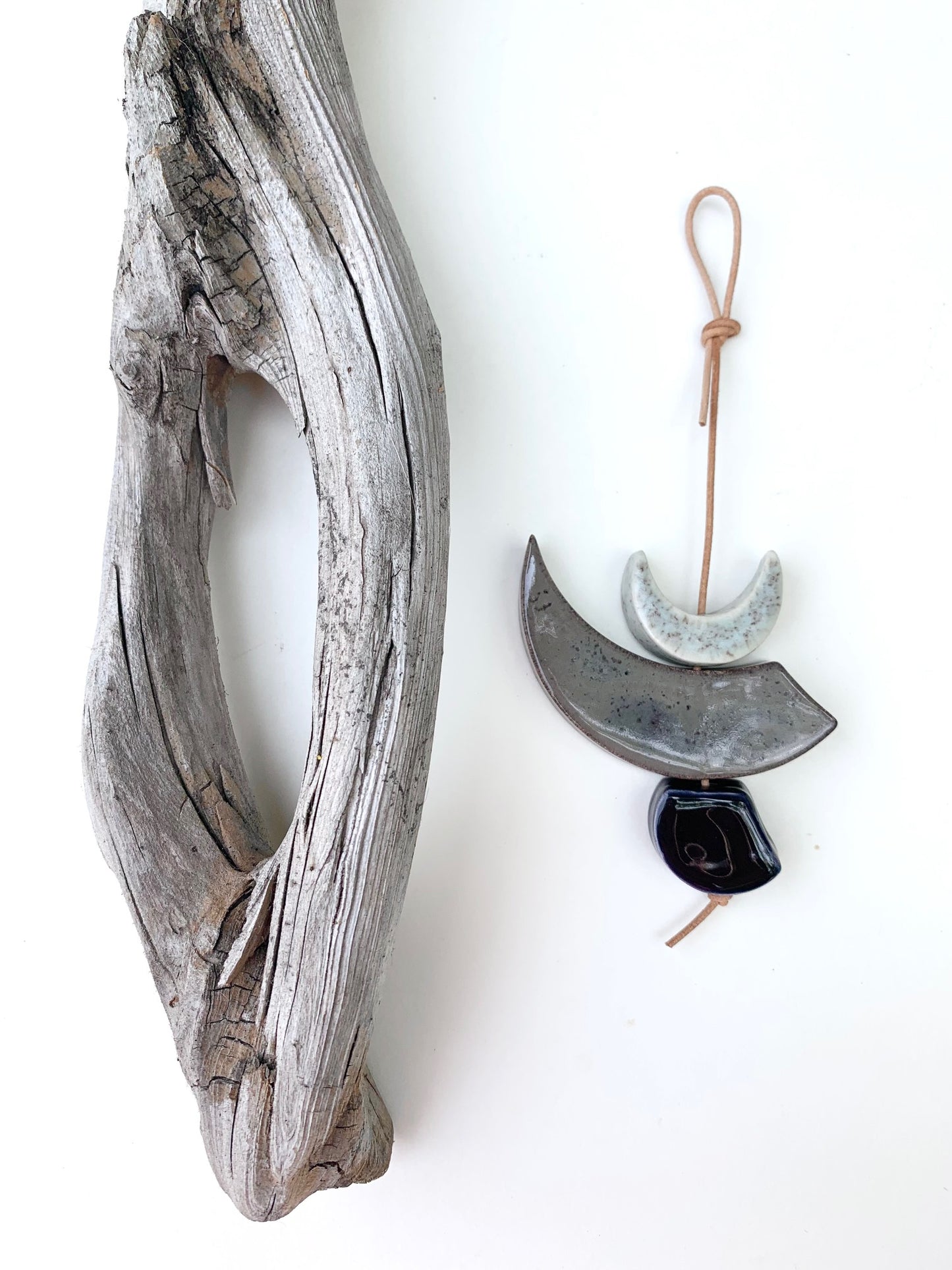 sold - one of a kind 'hepworth' sculptural piece