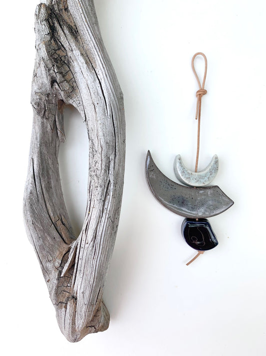 sold - one of a kind 'hepworth' sculptural piece