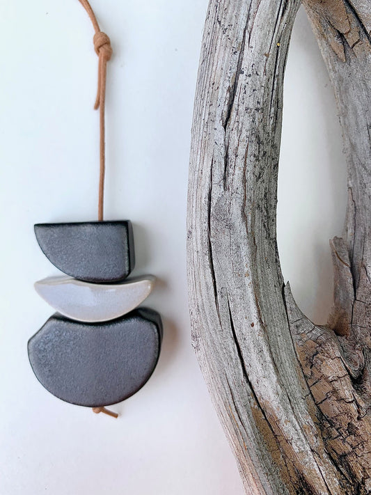 sold - one of a kind 'hepworth' sculptural piece