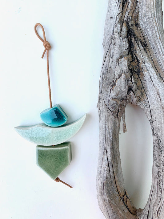 sold - one of a kind 'hepworth' sculptural piece