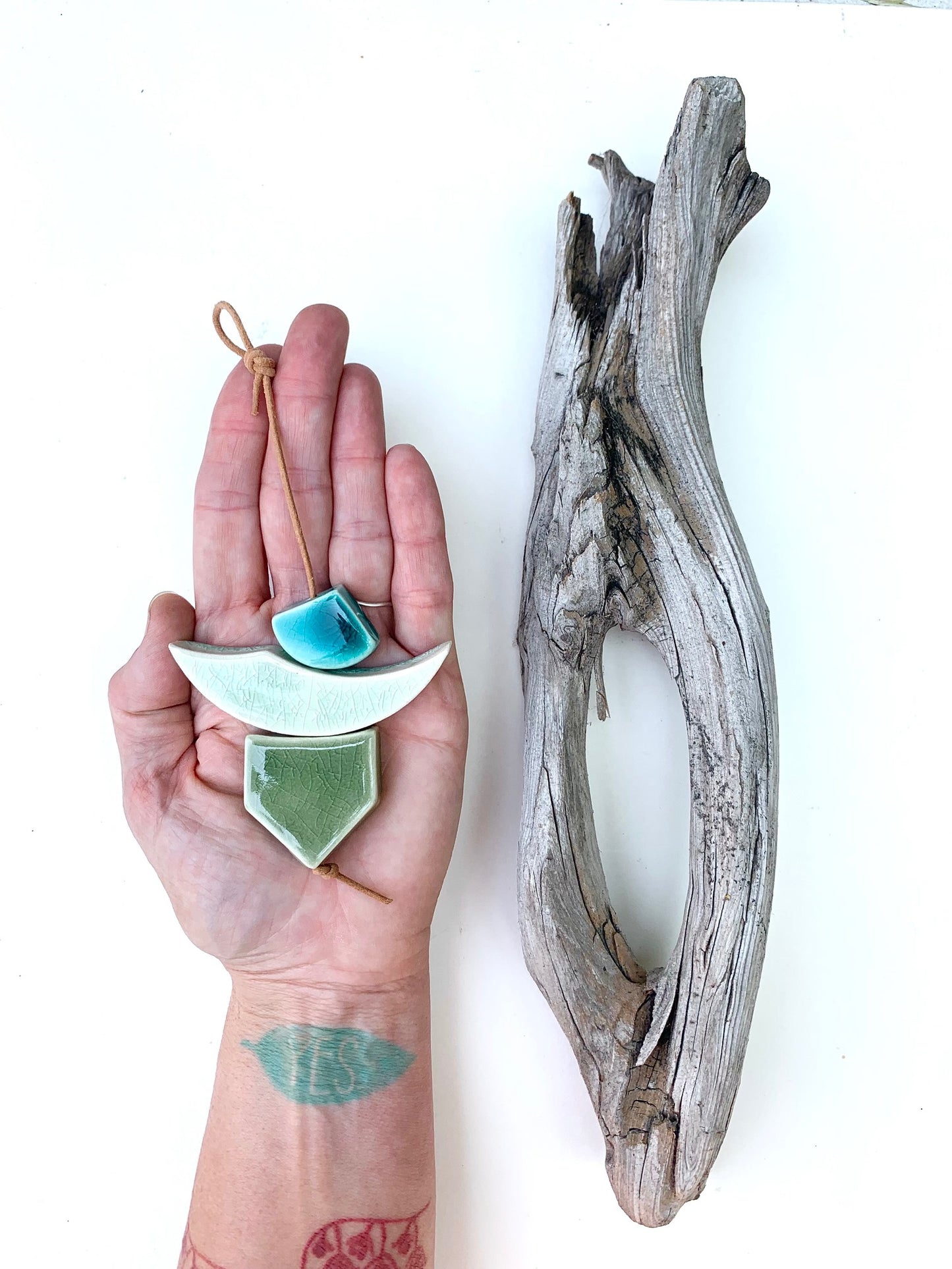 sold - one of a kind 'hepworth' sculptural piece