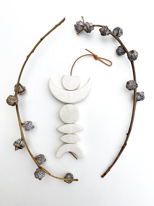 sold - one of a kind, 'infinity hanging for the cosmic heart' wall piece