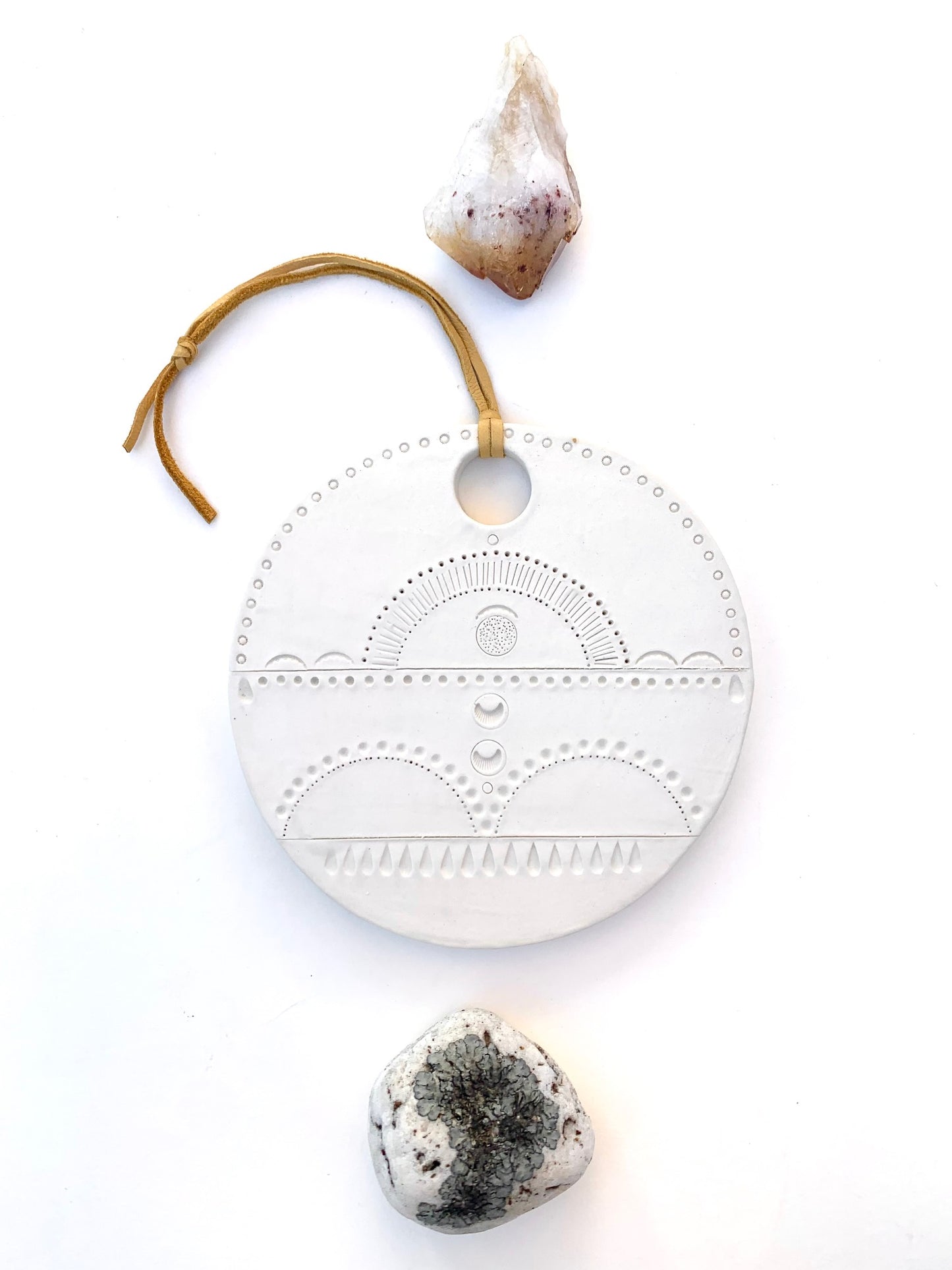 sold - 'footpath to peace' one of a kind plaque