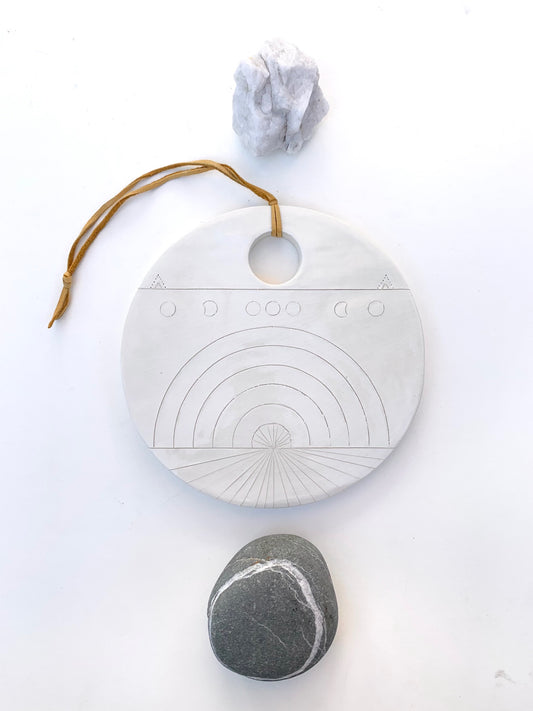 *donated for gaza fundraiser* - 'footpath to peace' - one of a kind piece; sold out