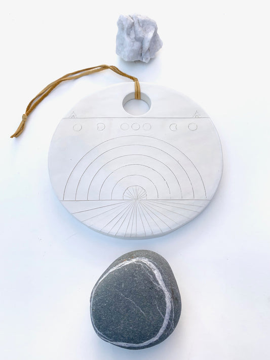 *donated for gaza fundraiser* - 'footpath to peace' - one of a kind piece; sold out