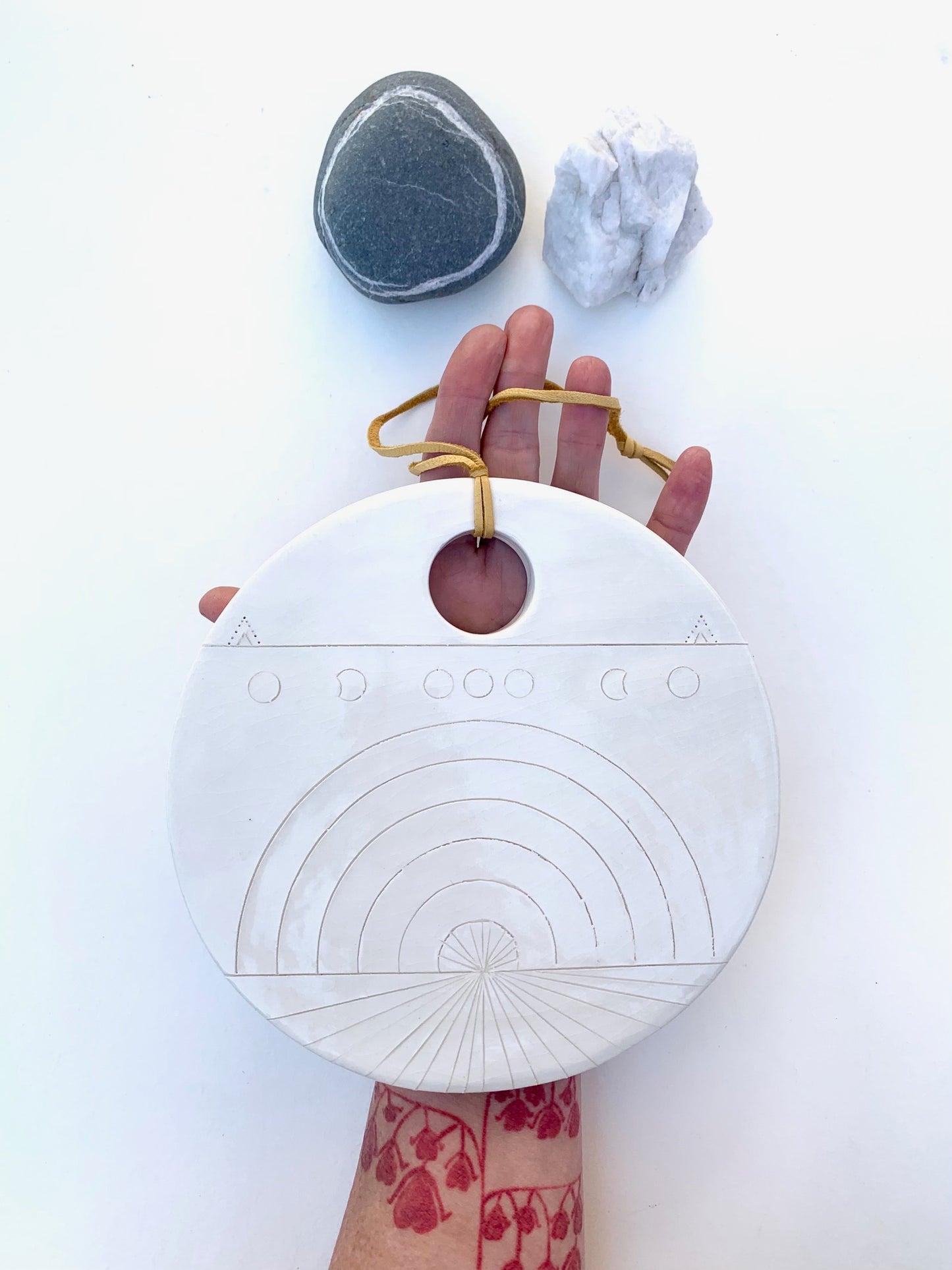 *donated for gaza fundraiser* - 'footpath to peace' - one of a kind piece; sold out