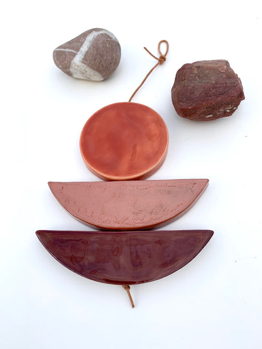 sold - one of a kind 'rising sun' hanging