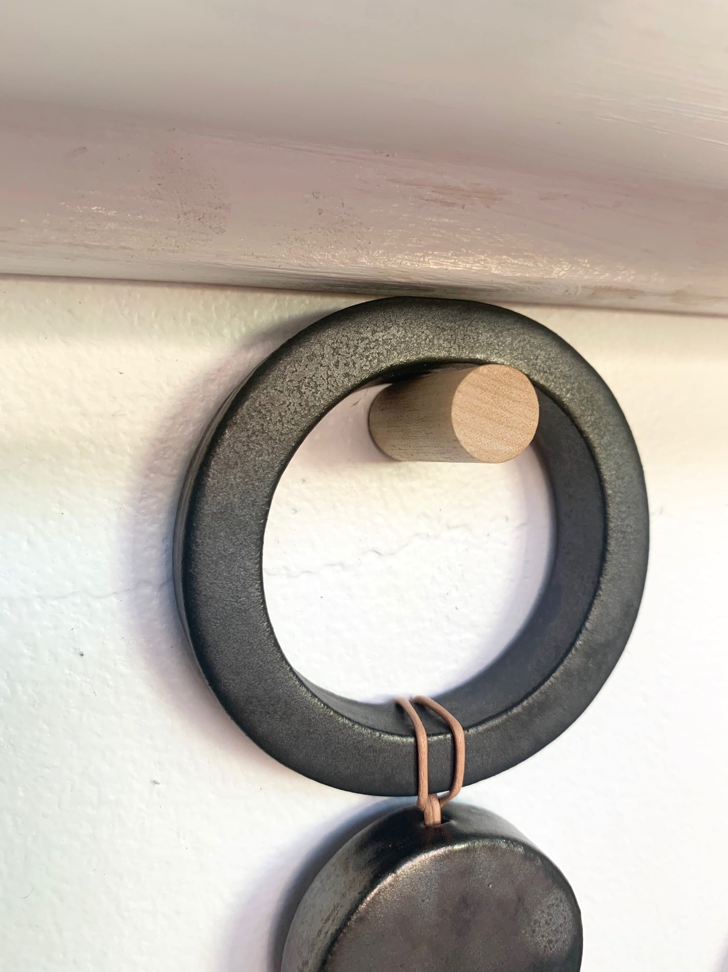 sold - one of a kind, symbiotic ceramic wall piece