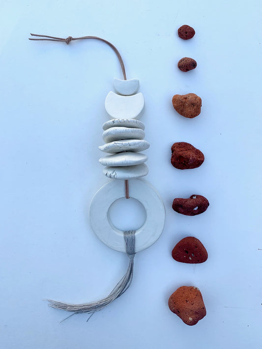 sold - one of a kind, 'sympathetic fibers' piece