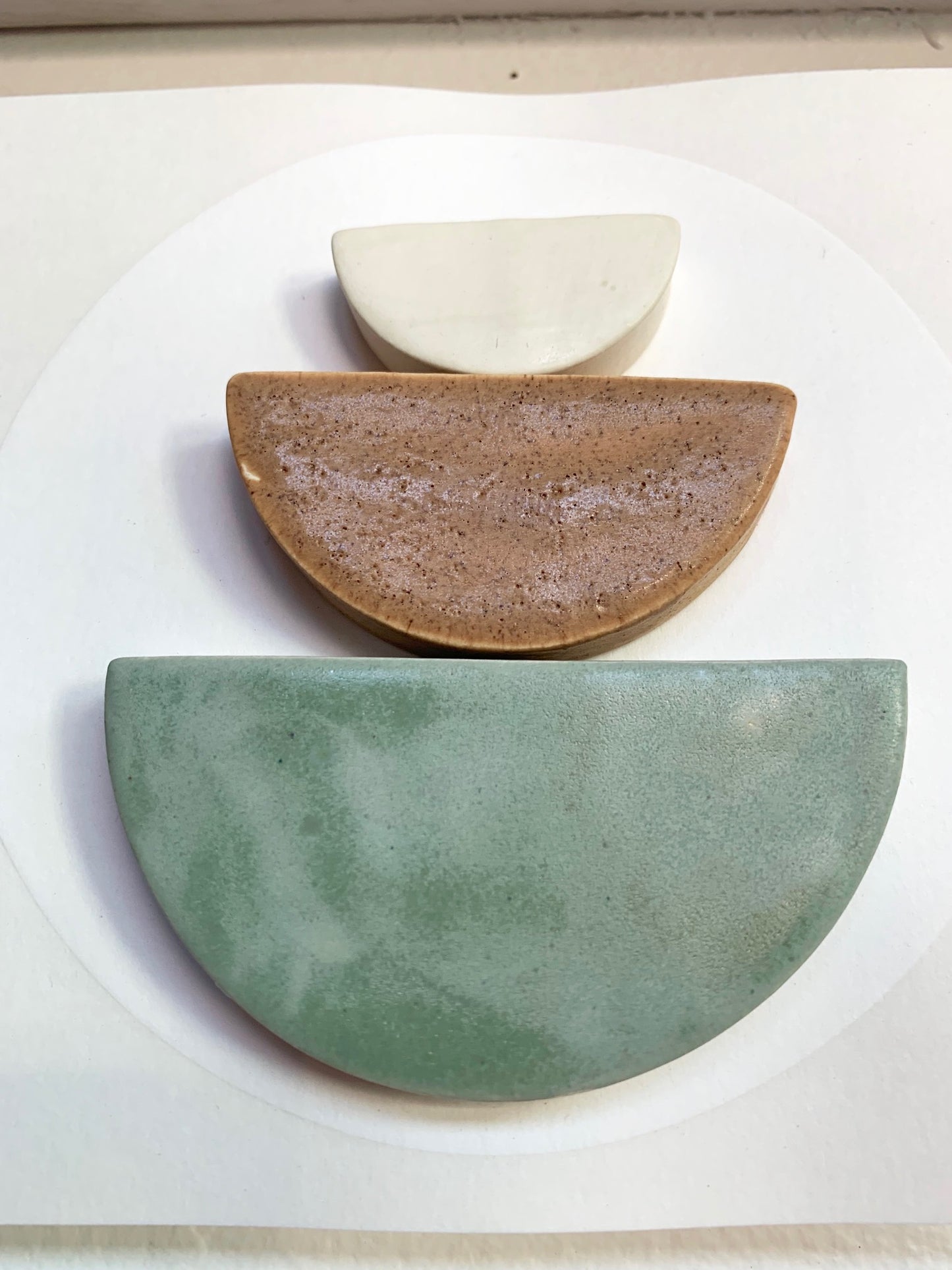 sold - one of a kind, symbiotic ceramic square piece