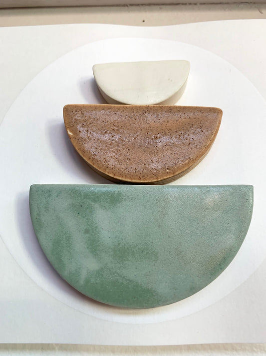 sold - one of a kind, symbiotic ceramic square piece