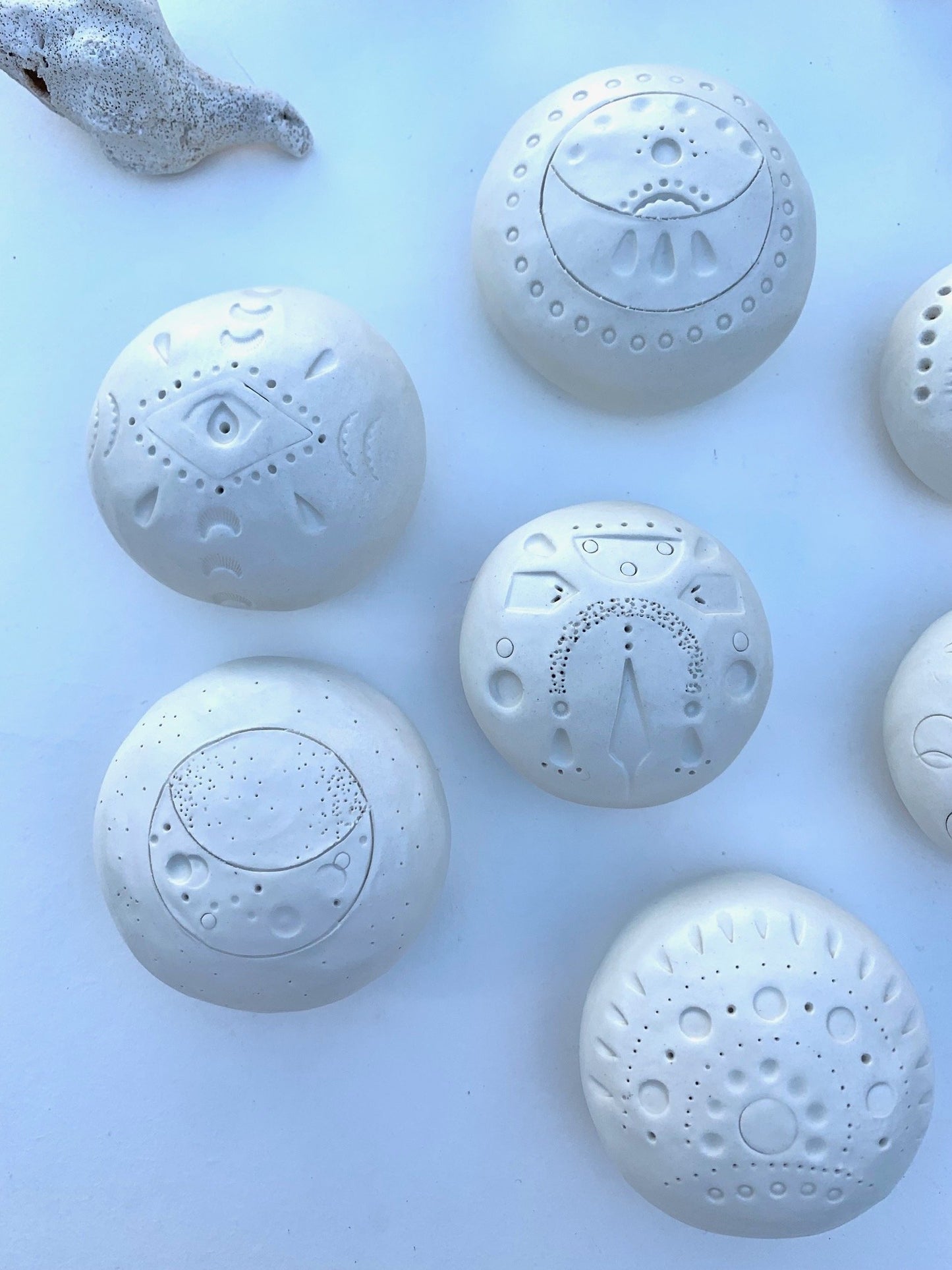 meditation stones / one of a kind ceramic sculptures for sacred spaces