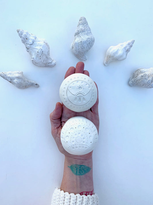 meditation stones / one of a kind ceramic sculptures for sacred spaces