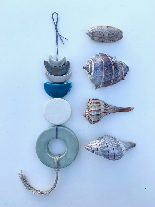 sold - one of a kind 'high holy moon' hanging