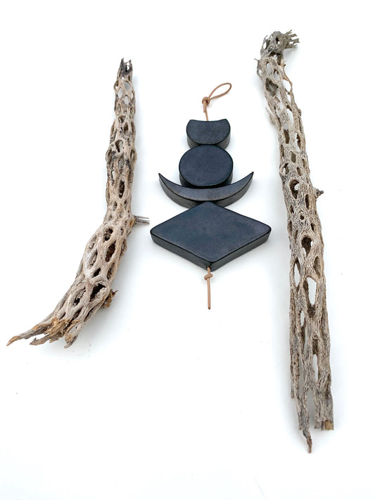 sold - one of a kind, 'untamed presence' desert inspired wall piece