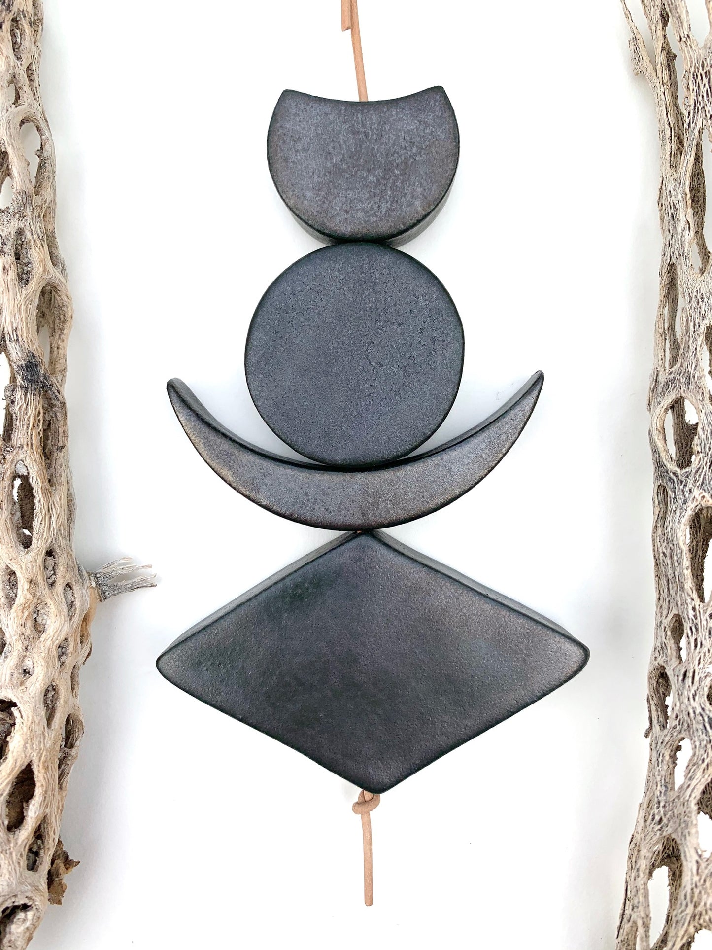 sold - one of a kind, 'untamed presence' desert inspired wall piece