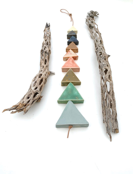 sold - one of a kind, 'untamed presence' desert hanging