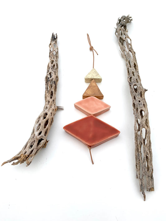 sold - one of a kind, 'untamed presence' desert inspired wall piece