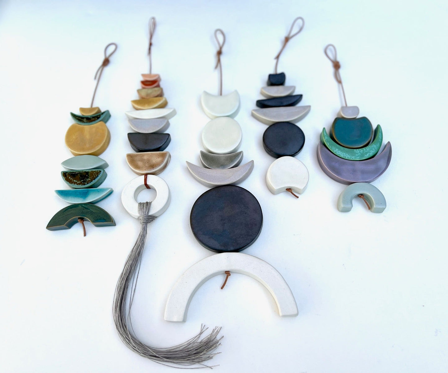 one of a kind 'solstice to solstice' ceramic piece - SOLD