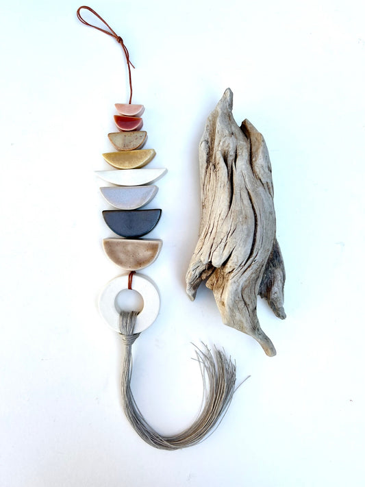 one of a kind 'high holy moon' ceramic piece - SOLD