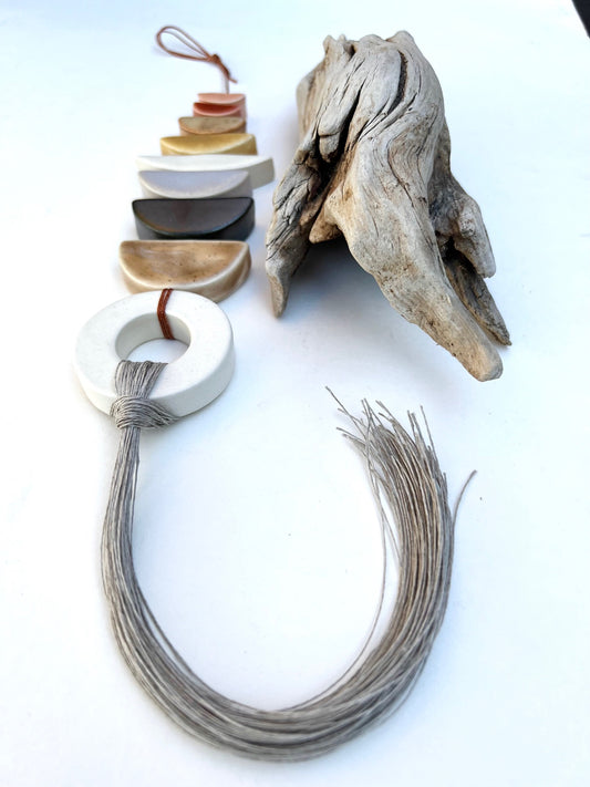 one of a kind 'high holy moon' ceramic piece - SOLD