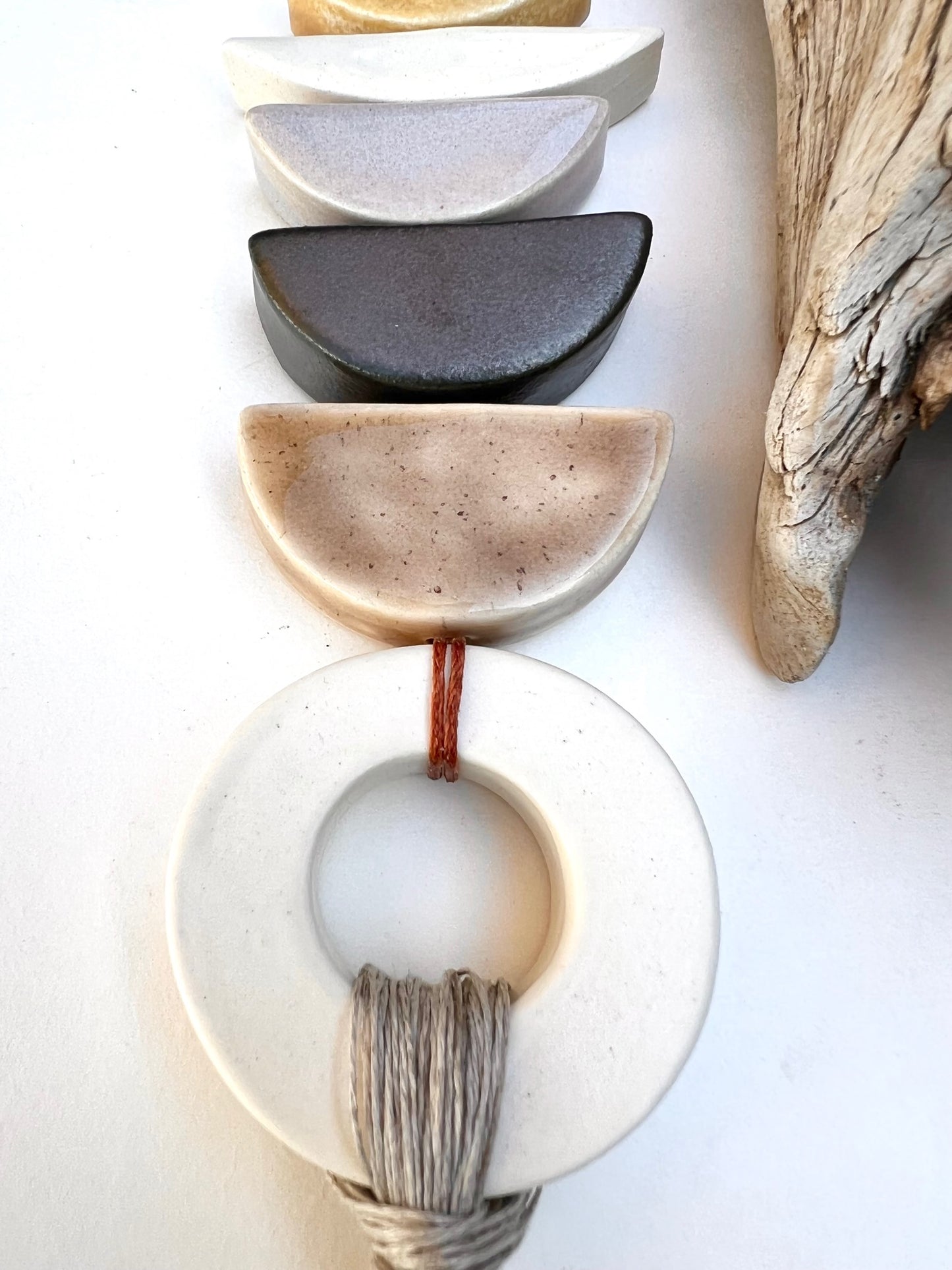 one of a kind 'high holy moon' ceramic piece - SOLD