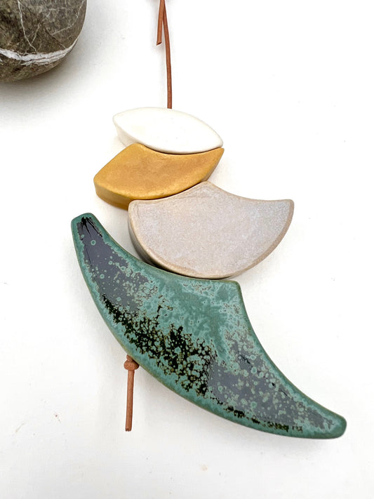 one of a kind 'hepworth' sculptural piece - SOLD