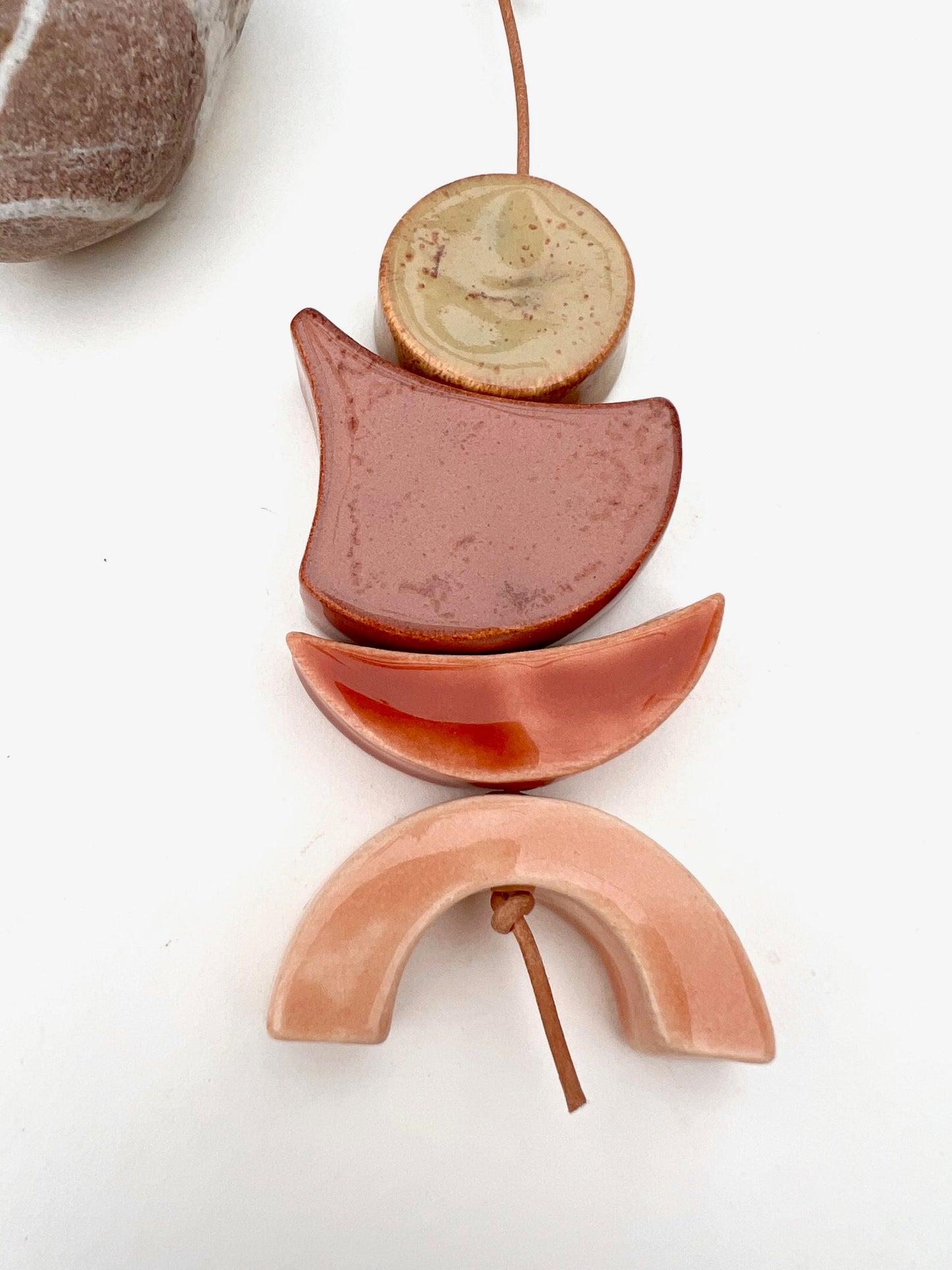 one of a kind 'hepworth' sculptural piece - SOLD