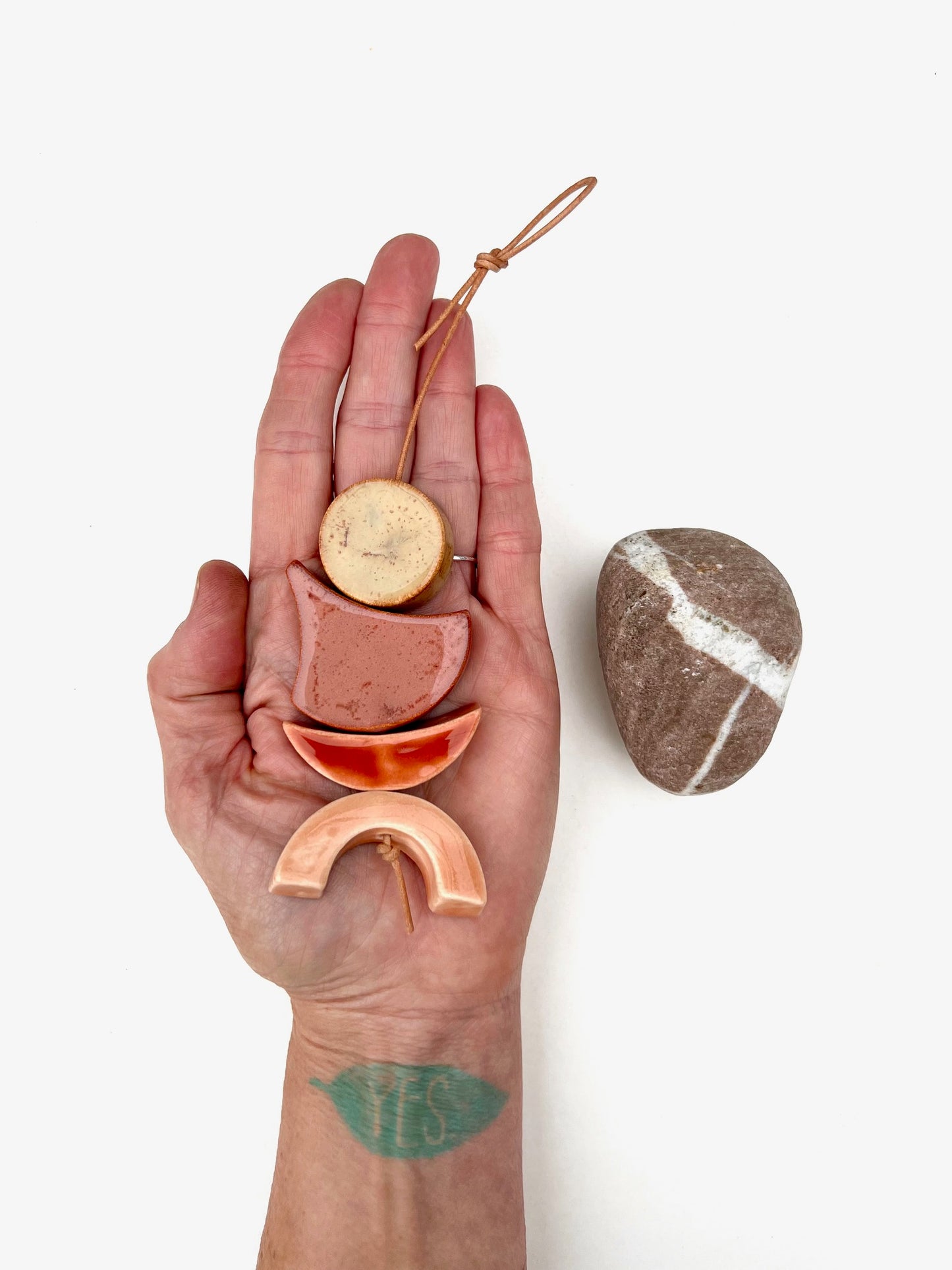 one of a kind 'hepworth' sculptural piece - SOLD