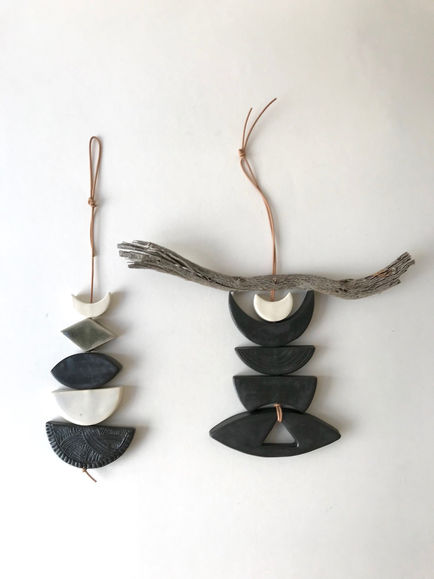 sold - one of a kind, desert rising ceramic wall piece