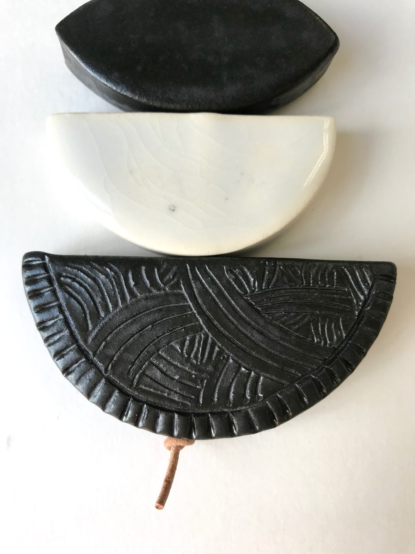 sold - one of a kind, desert rising ceramic wall piece