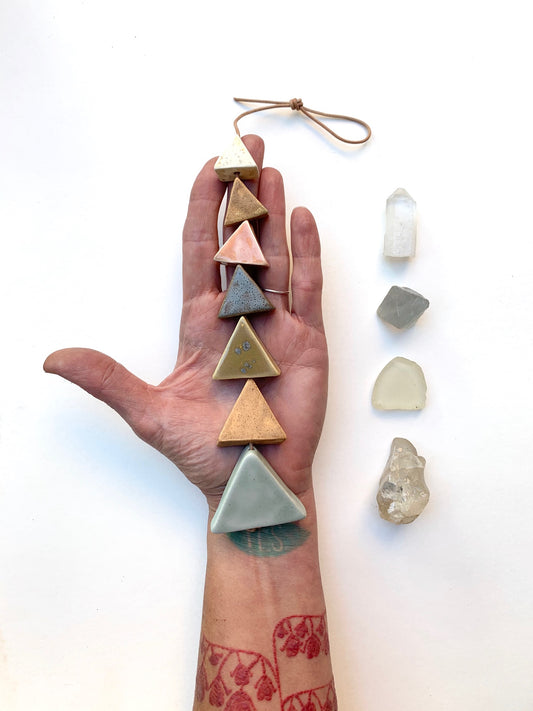 sold - one of a kind, 'untamed presence' inspired hanging