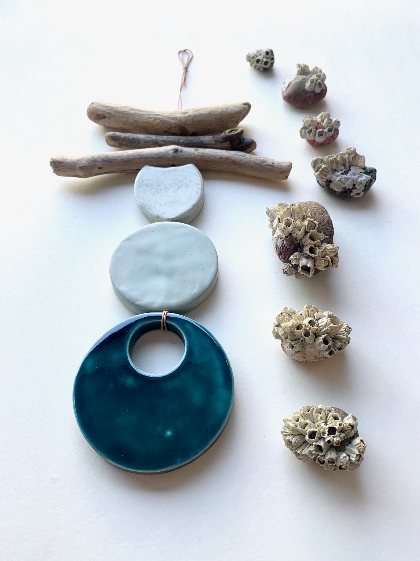 sold - one of a kind 'sea fever' wall piece