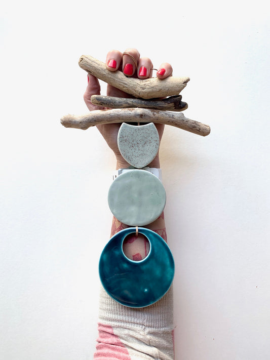 sold - one of a kind 'sea fever' wall piece