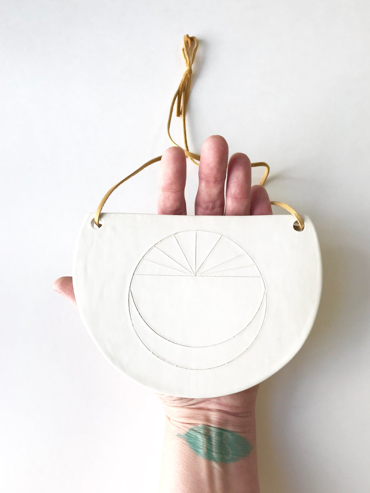 sold - moon compass hanging