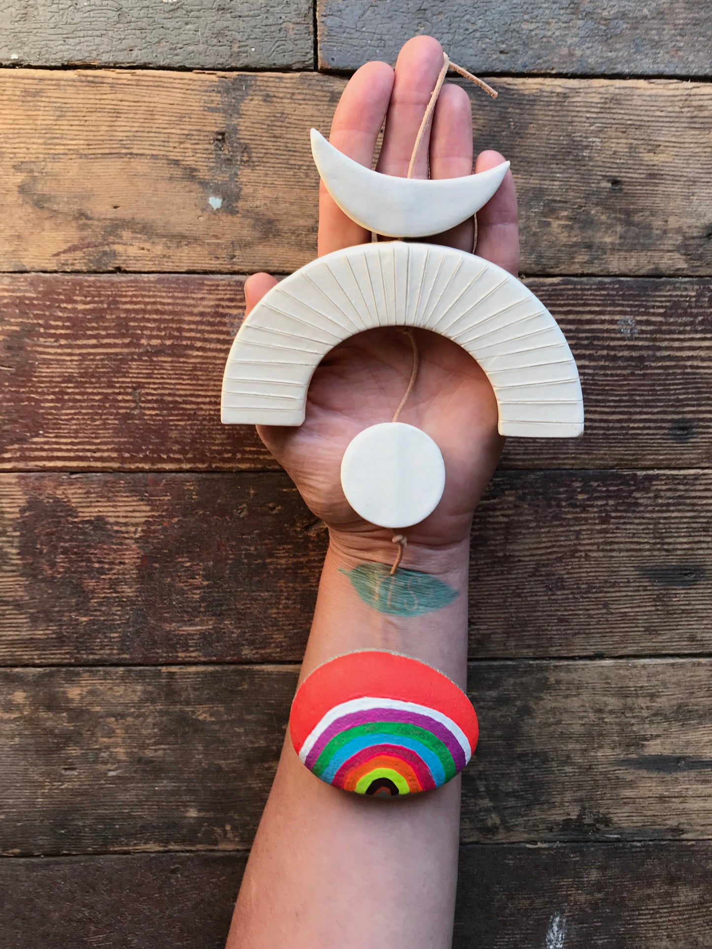 SOLD - ‘shine your soul’ wall piece