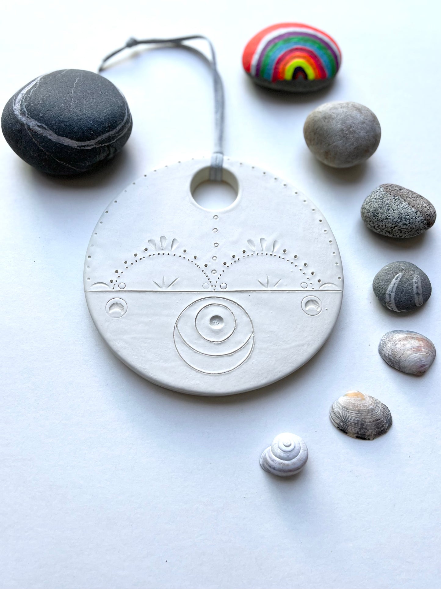 'footpath to peace' - contemplation & peace one of a kind wall hanging plaque