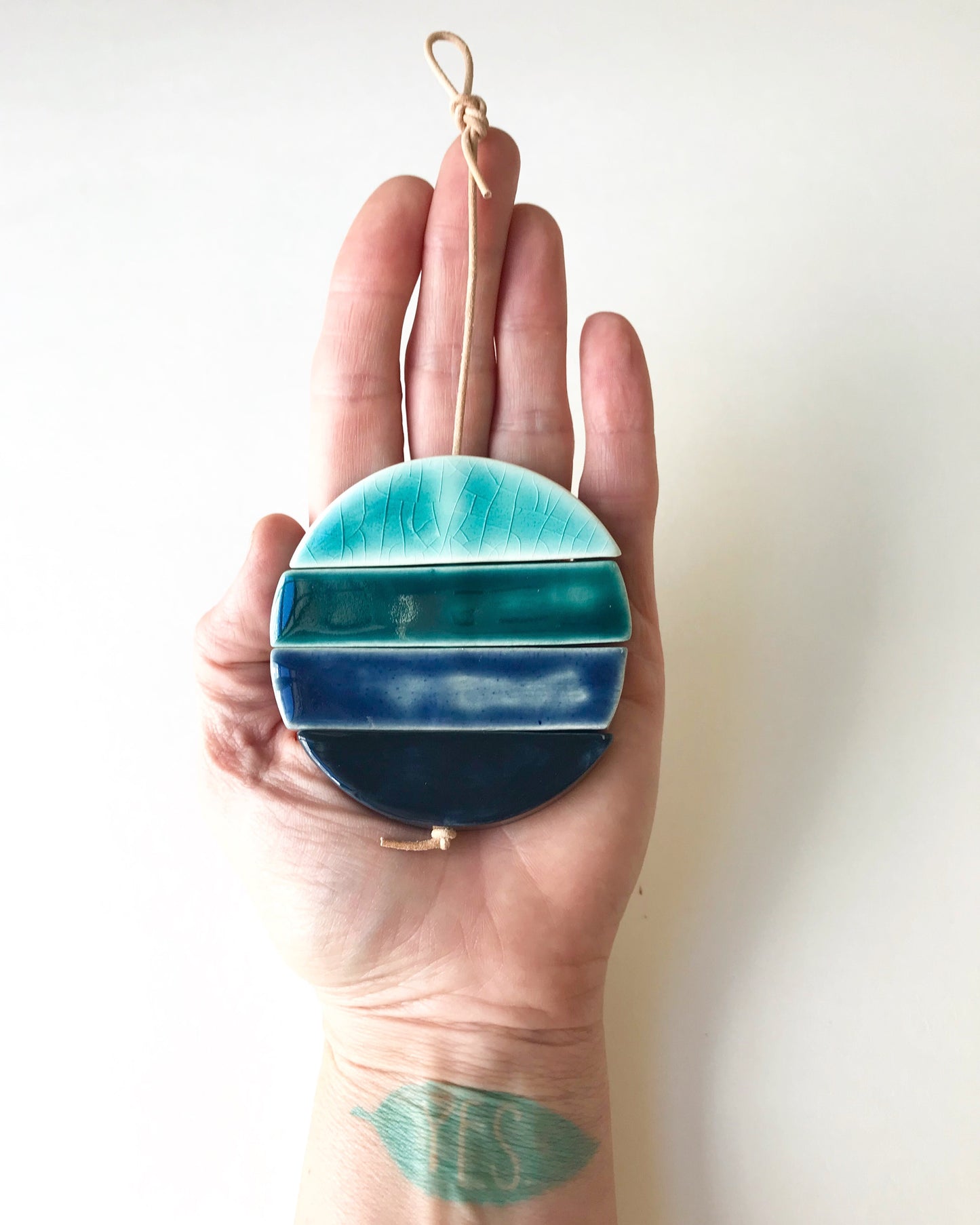 sold - ‘salt & dust’ ceramic wall piece