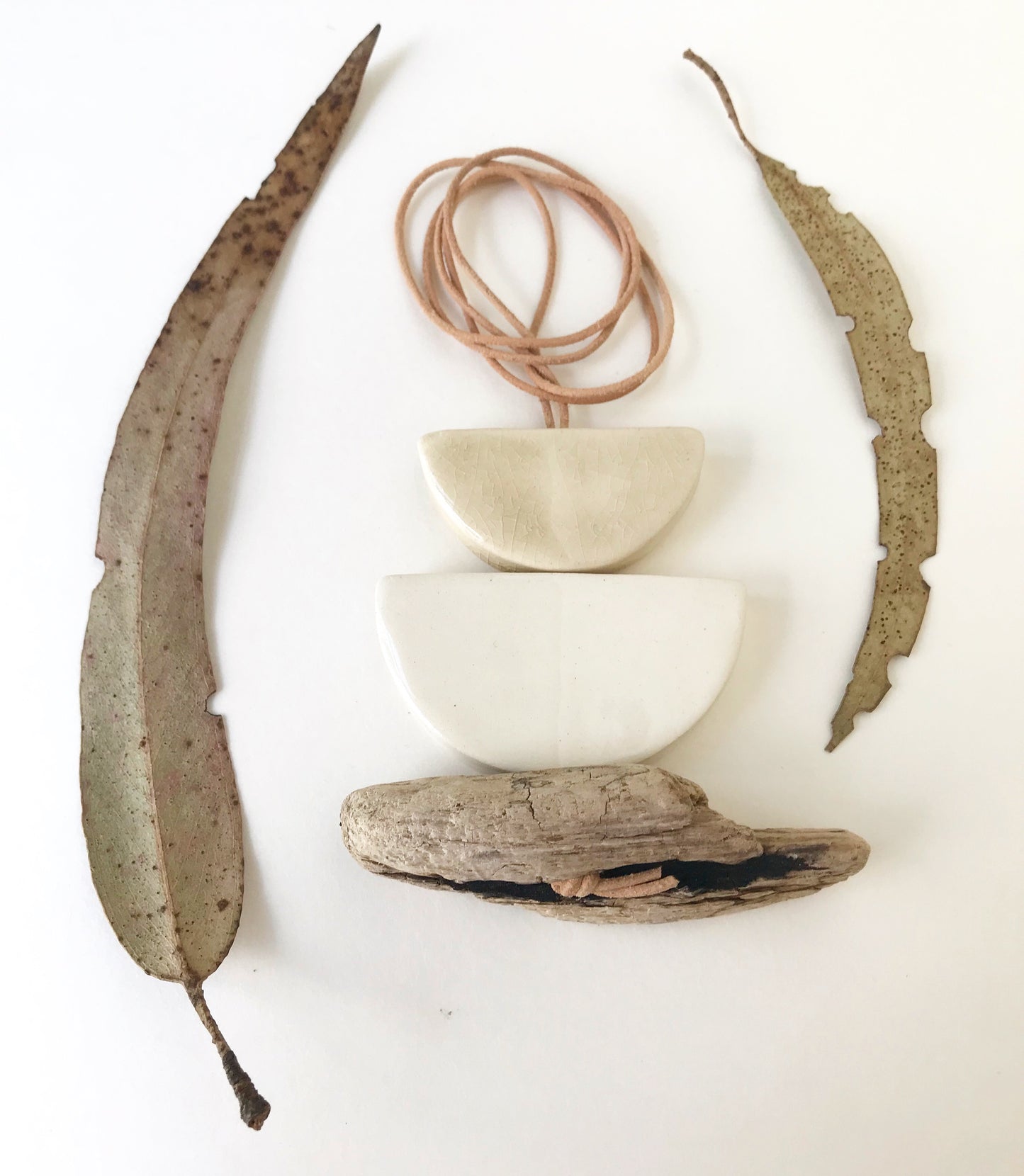 SOLD - 'infinite & ideal' moon meets ocean one of a kind wearable piece