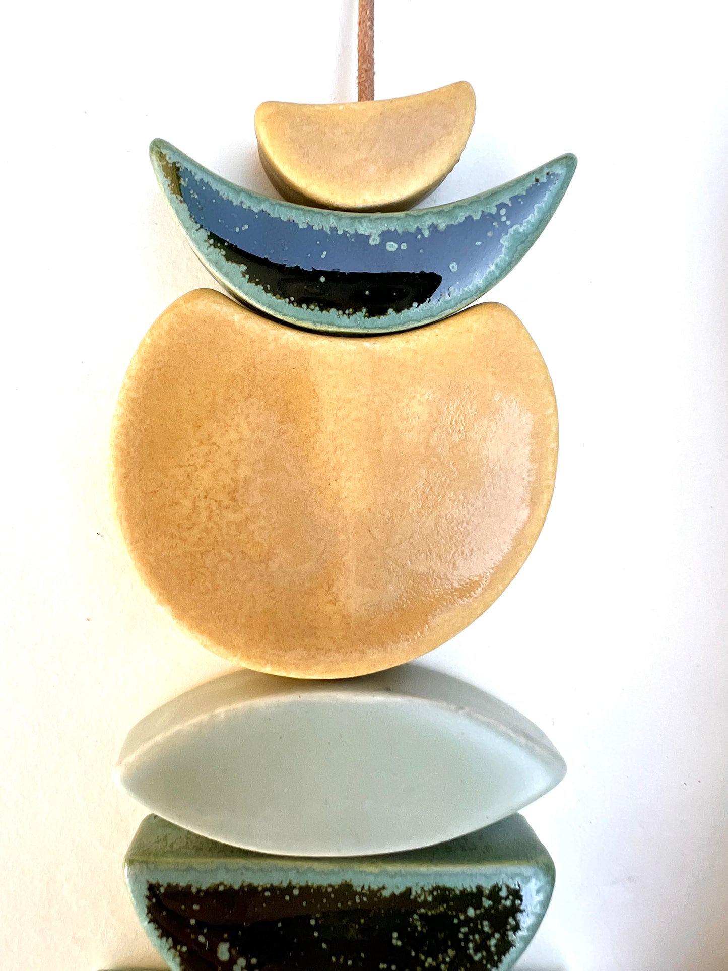 one of a kind 'solstice to solstice' ceramic piece - SOLD