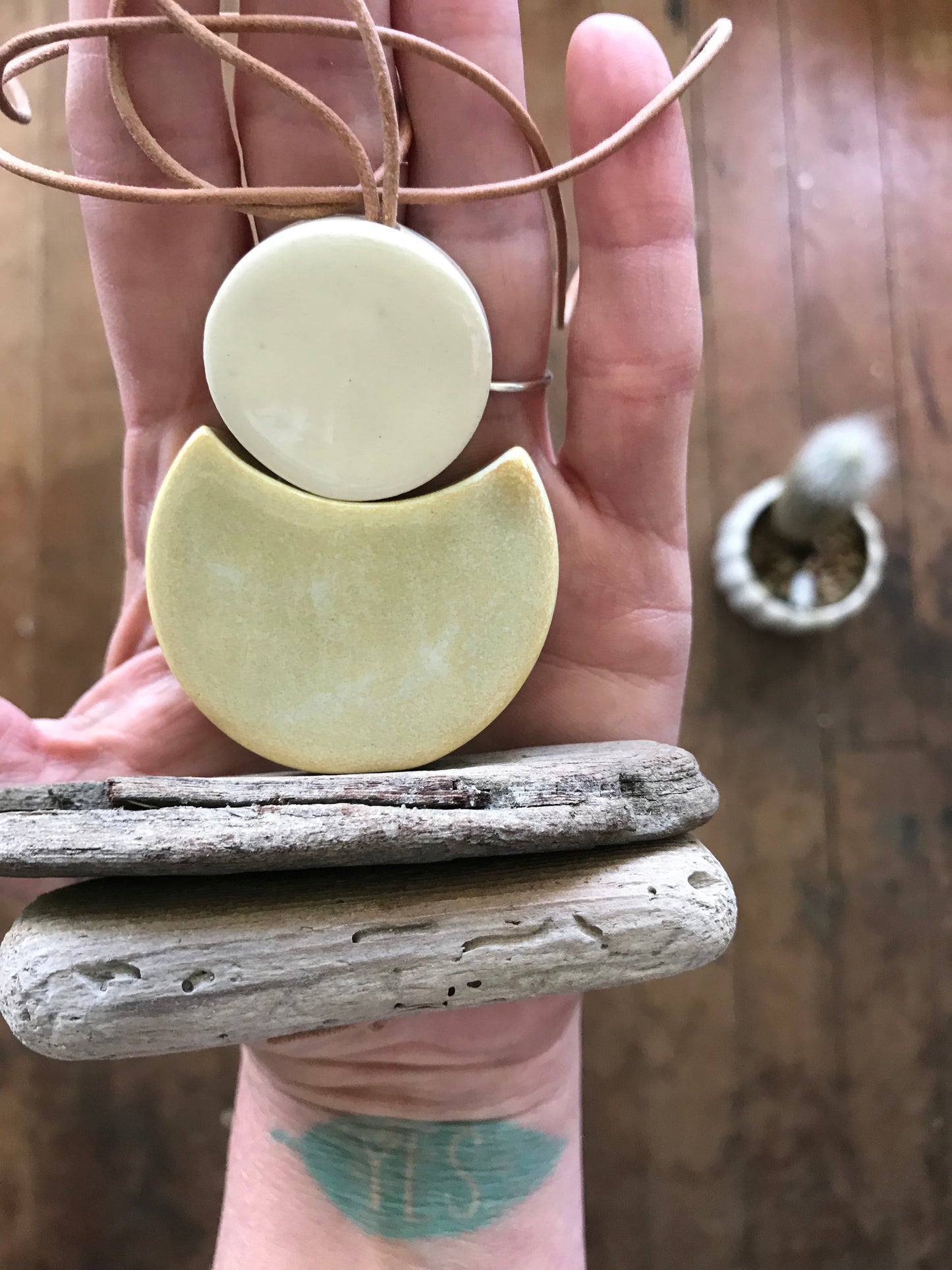 sold - 'infinite & ideal' moon meets, one of a kind piece