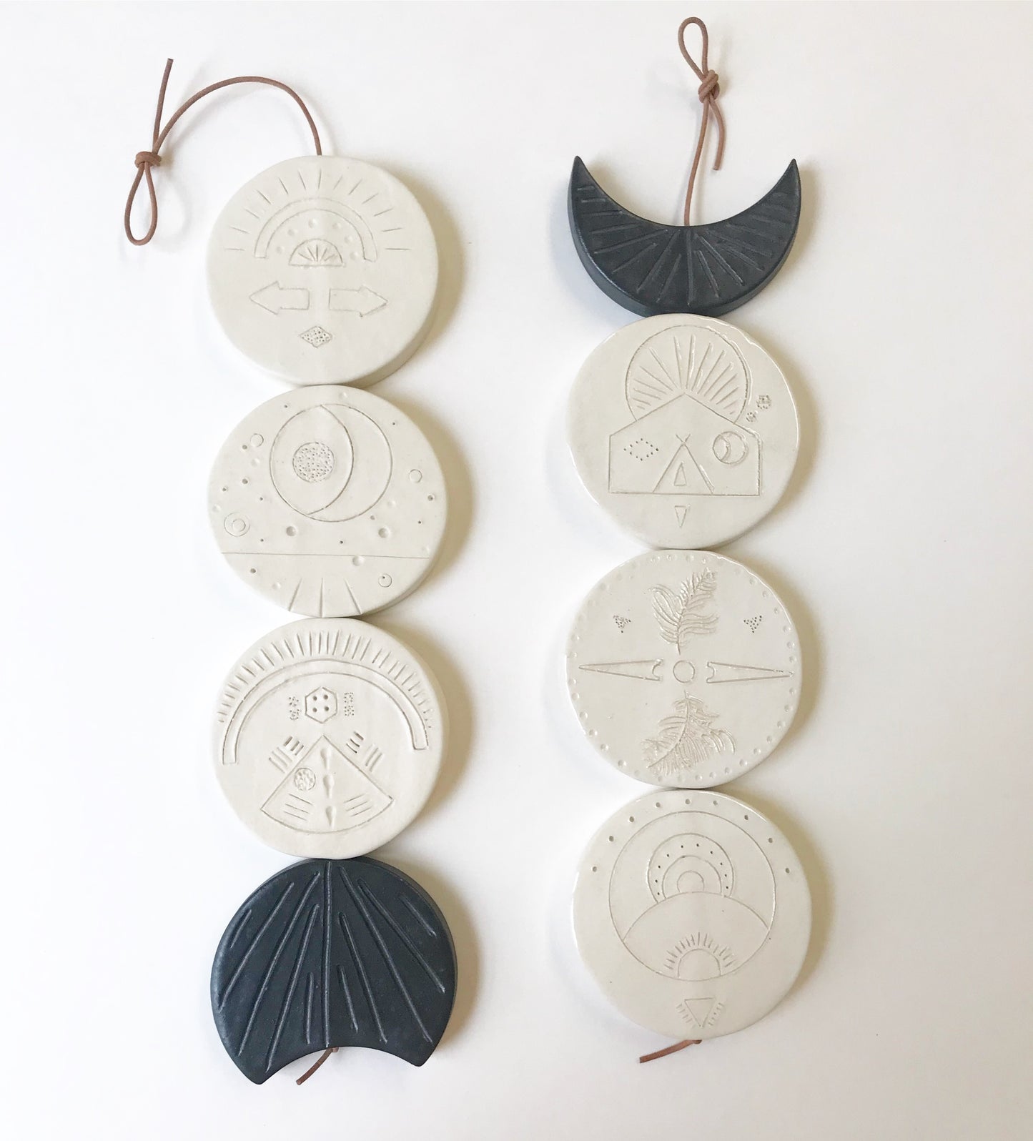 sold - one of a kind, 'darkness shall be the light' meditation wall piece