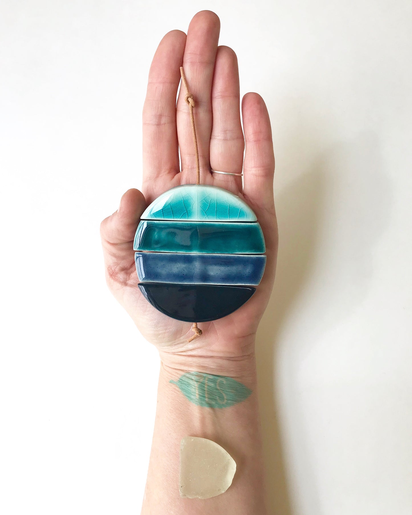 sold - ‘salt & dust’ ceramic wall piece