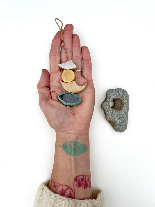 one of a kind 'hepworth' sculptural piece - SOLD