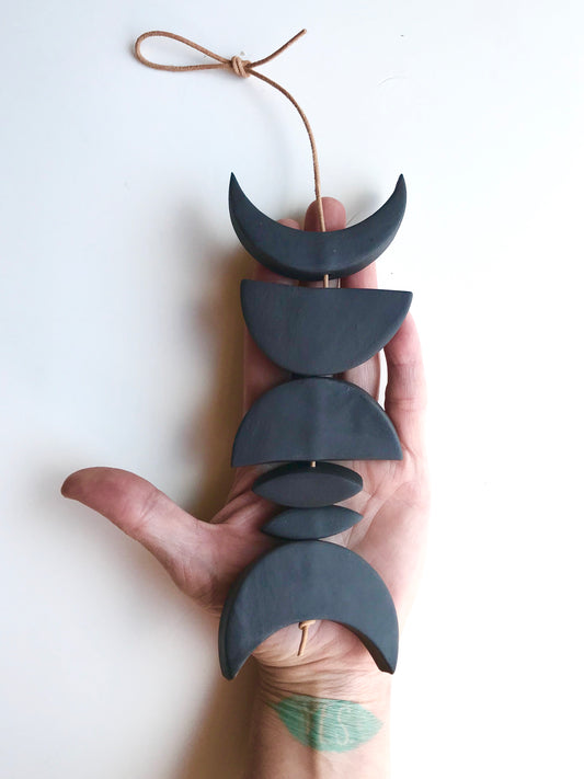 sold - one of a kind, black magic hanging