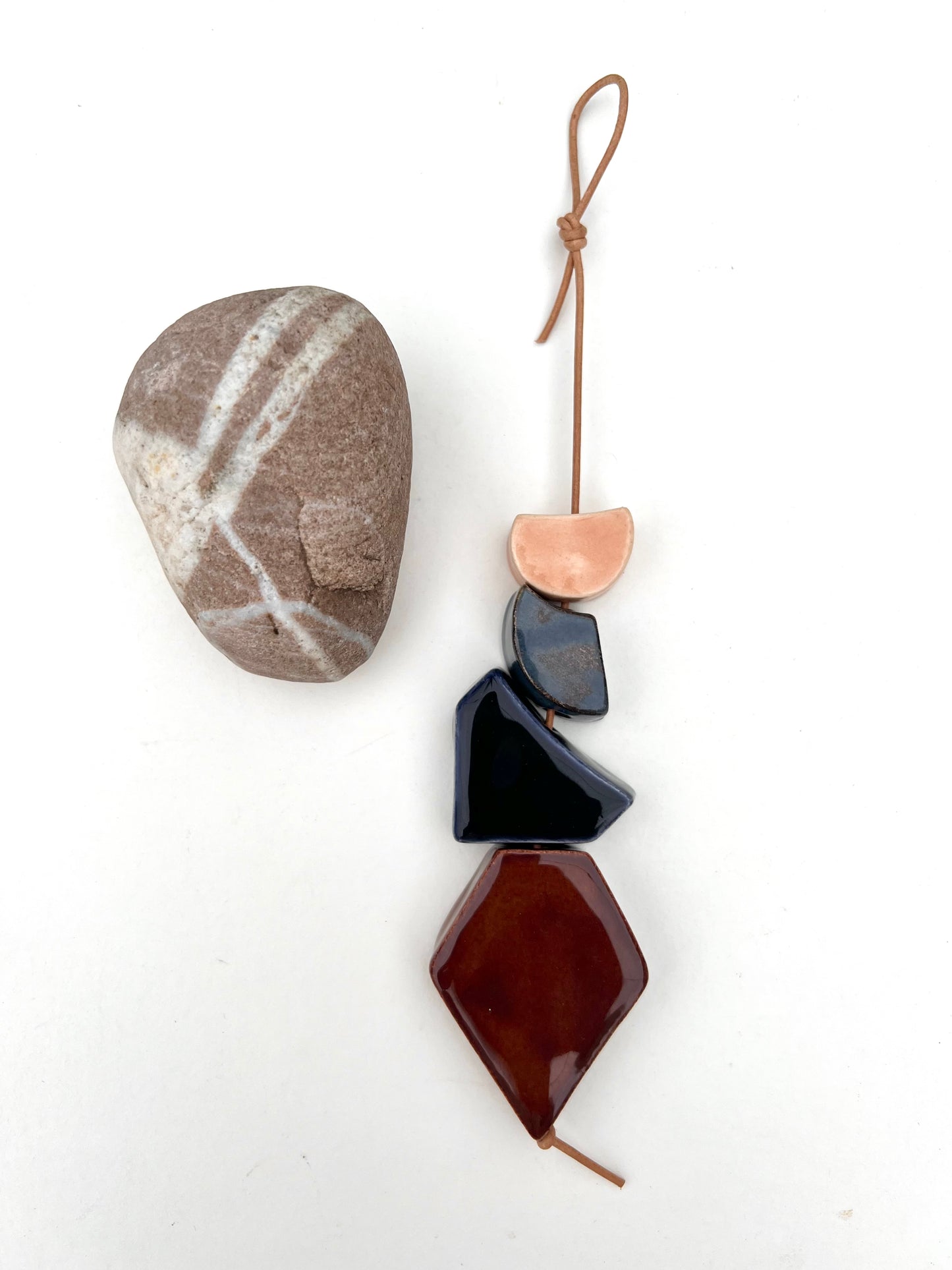 SOLD - one of a kind 'hepworth' sculptural piece