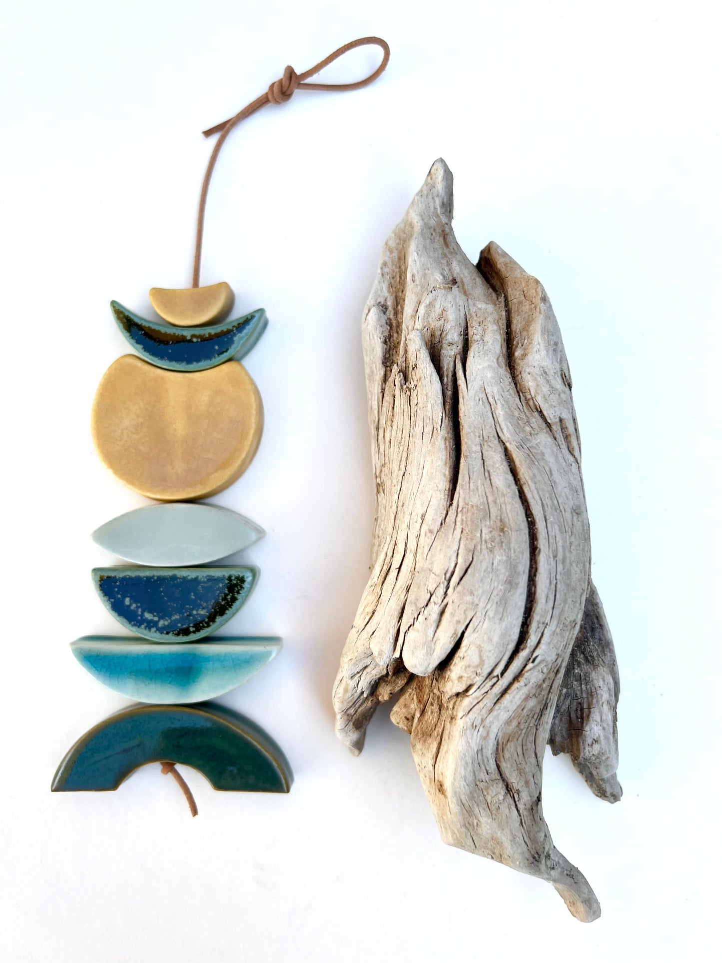 one of a kind 'solstice to solstice' ceramic piece - SOLD