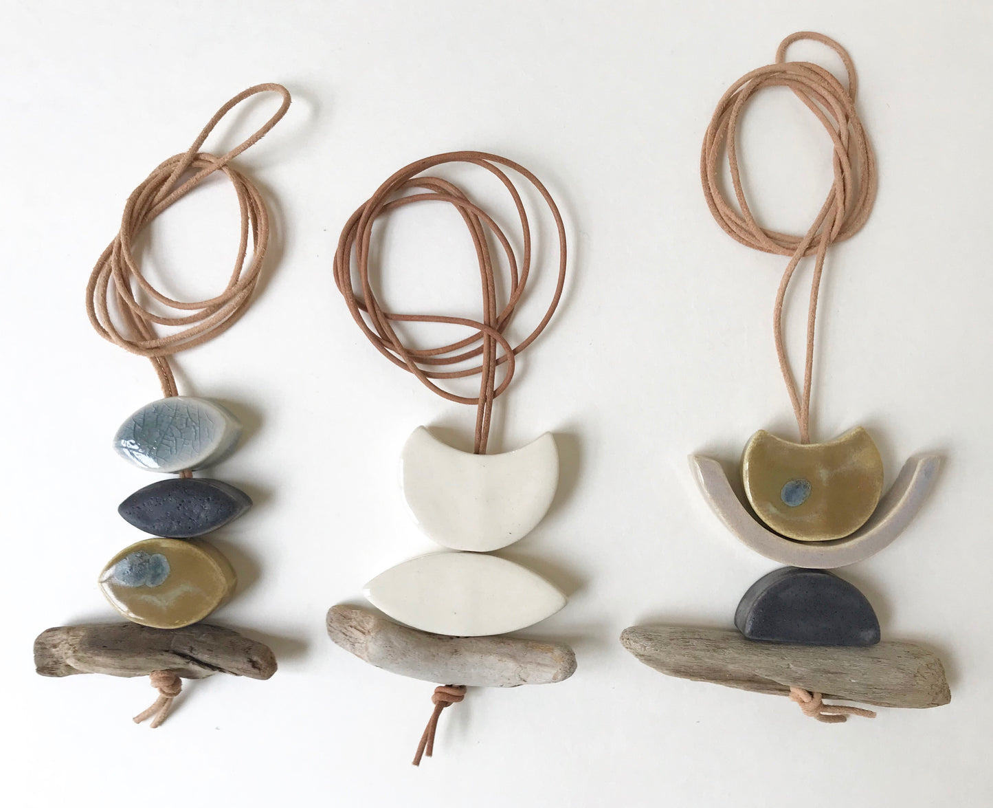SOLD - 'infinite & ideal' moon meets ocean, one of a kind wearable piece
