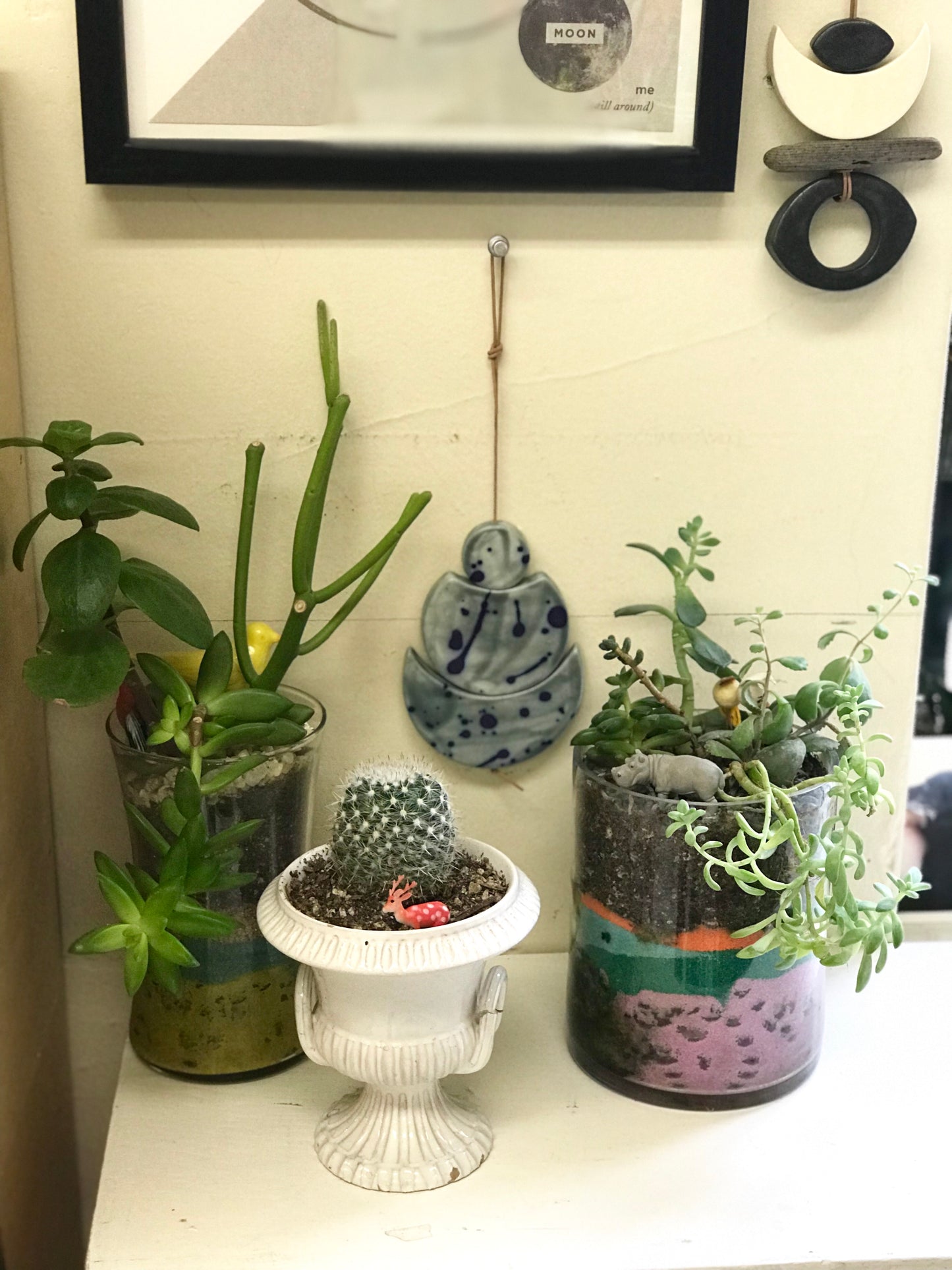 one of a kind ‘sea incarnate’ moon piece - SOLD