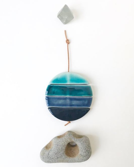 sold - ‘salt & dust’ ceramic wall piece